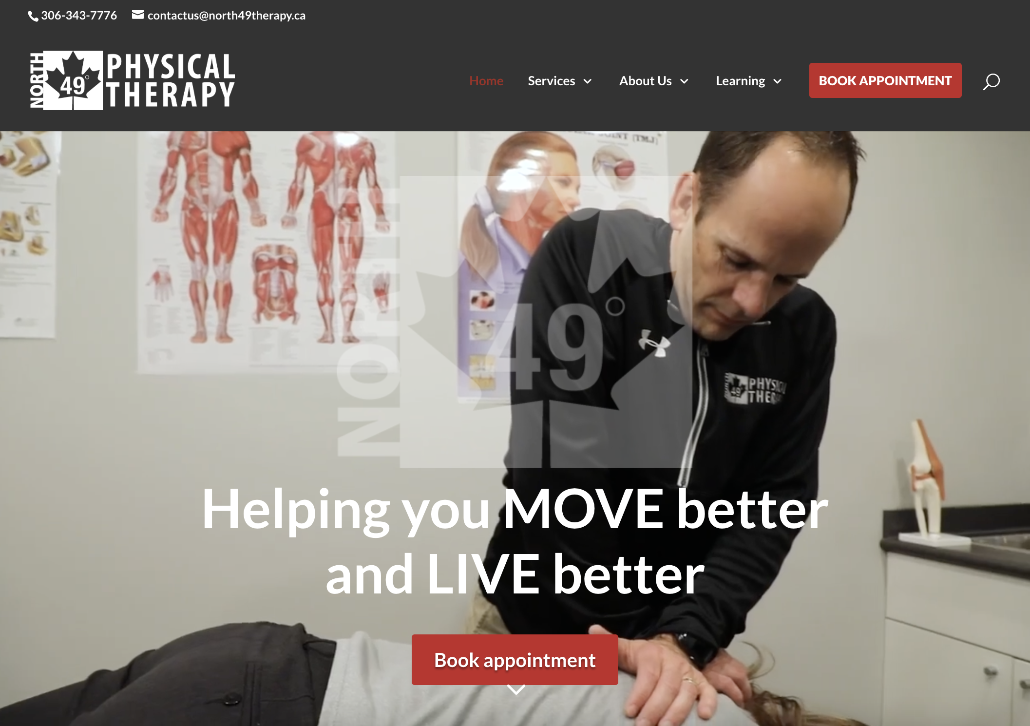 North 49 Physical Therapy Website North 49 Physical Therapy Website